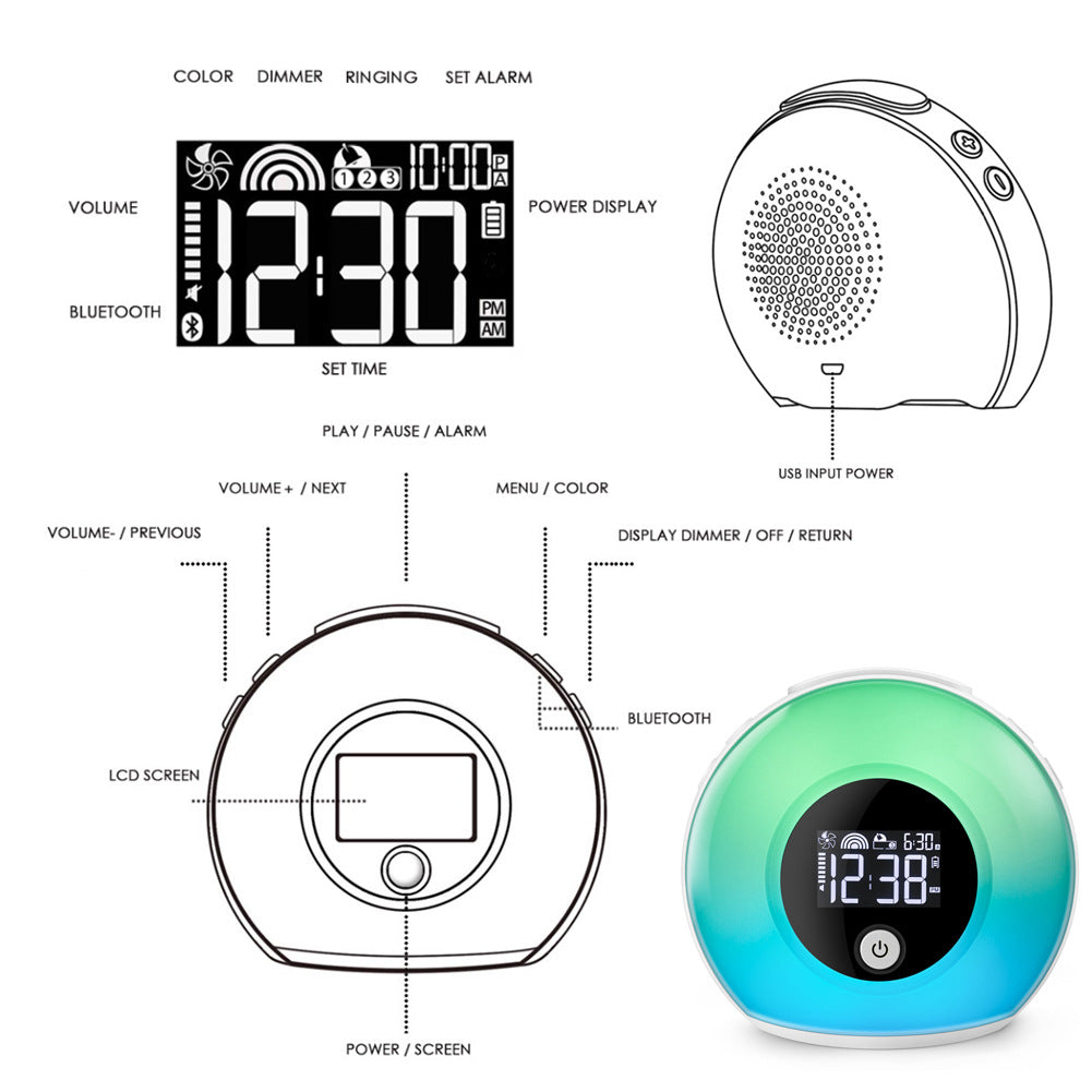 Echo Wekkerlamp