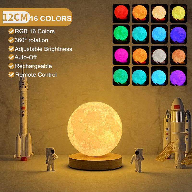 Creatieve 3D Magnetische Zwevende Maanlamp met Aanraakbediening