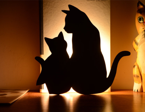 Glow Hond & Kat Nachtlamp