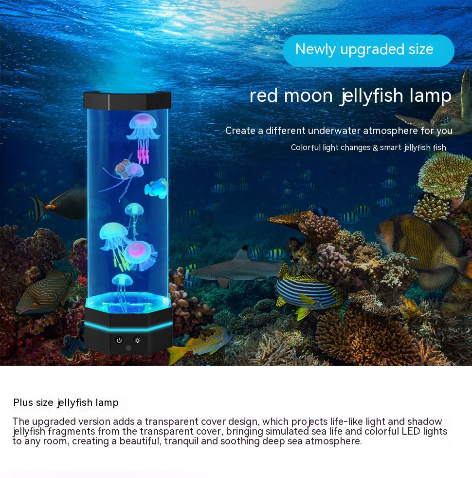 Jellyfish Lava Lamp - 17 Kleuren Veranderende Jellyfish Lamp