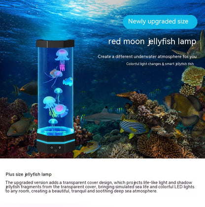 Jellyfish Lava Lamp - 17 Kleuren Veranderende Jellyfish Lamp