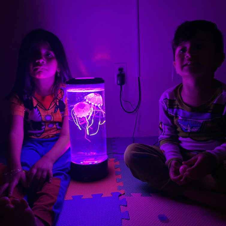 LED Meduse Aquarium Lamp Nachtlampje USB Voeding