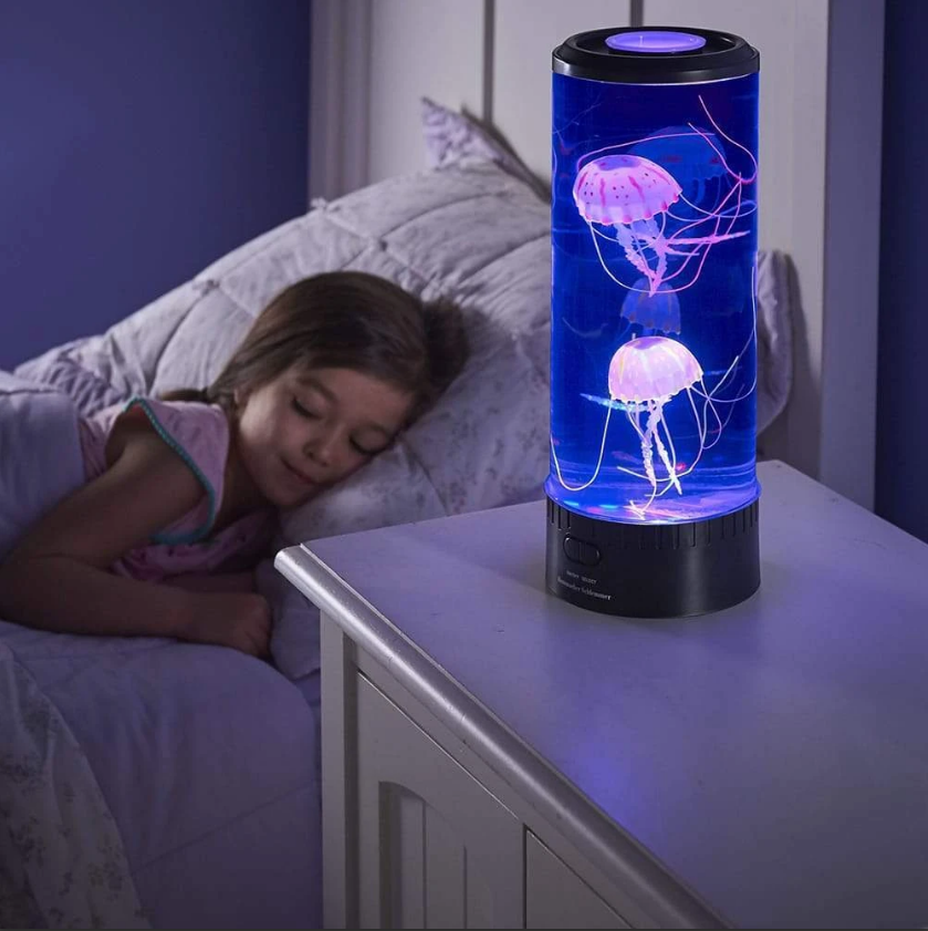 LED Meduse Aquarium Lamp Nachtlampje USB Voeding