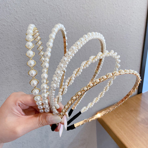 Parel Haarband – elegante parel diadeem