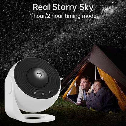 Sterrenprojector Galaxy Nachtlamp 360 Rotatie