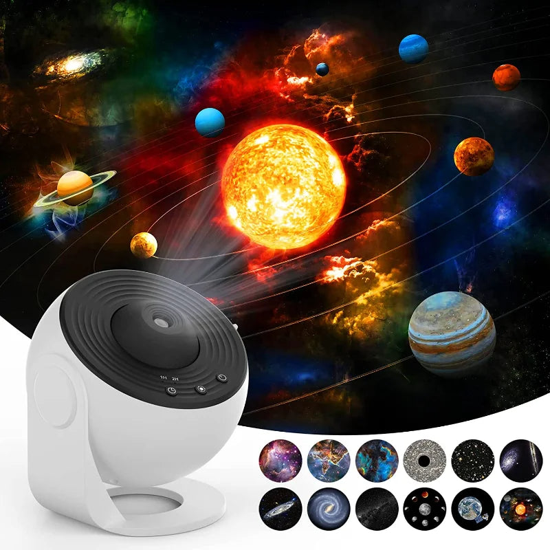 Sterrenprojector Galaxy Nachtlamp 360 Rotatie