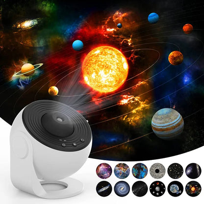 Sterrenprojector Galaxy Nachtlamp 360 Rotatie