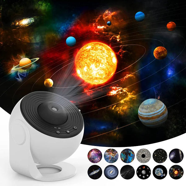 Sterrenprojector Galaxy Nachtlamp 360 Rotatie