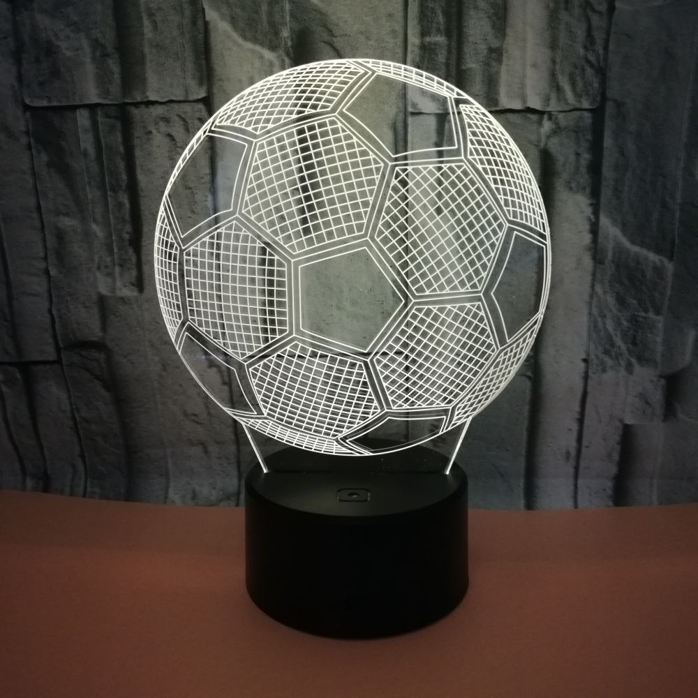 Nova Voetbal Nachtlamp – 3D voetbal nachtlampje
