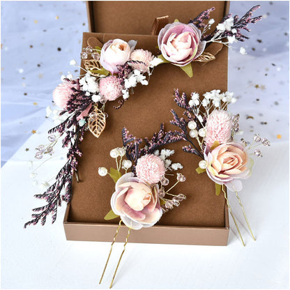 Bruids Haaraccessoire (3-delig)