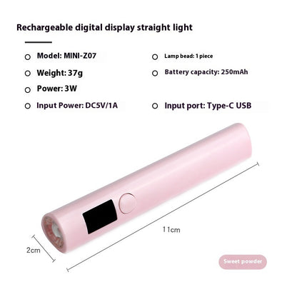 Hot Lamp Handheld In-line Lamps Led Light Digital Display