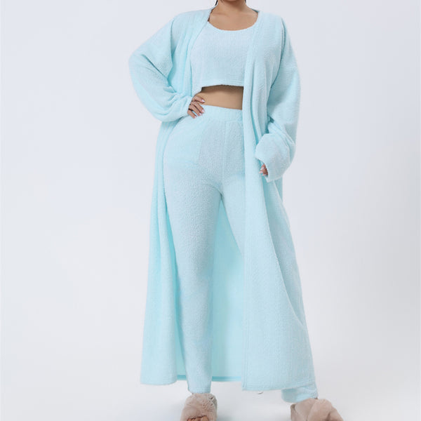 Luxe 3-Stuks Loungewear Set – Knus en Stijlvol voor Vrouwen