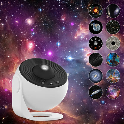 Sterrenprojector Galaxy Nachtlamp 360 Rotatie