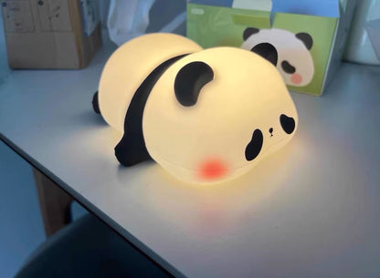 Schattige Siliconen Nachtlamp Schaap Cartoon voor Kinderen