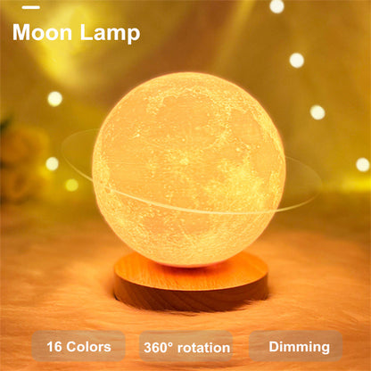 Creatieve 3D Magnetische Zwevende Maanlamp met Aanraakbediening