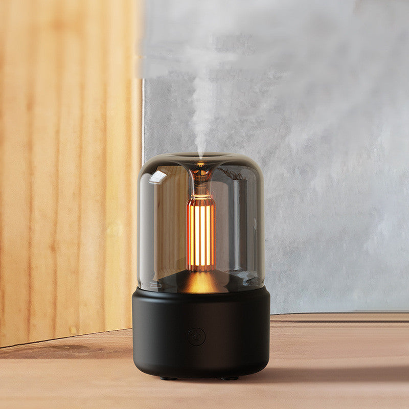 Sfeerverlichting Luchtbevochtiger Kaarslicht Aroma Diffuser 120ml